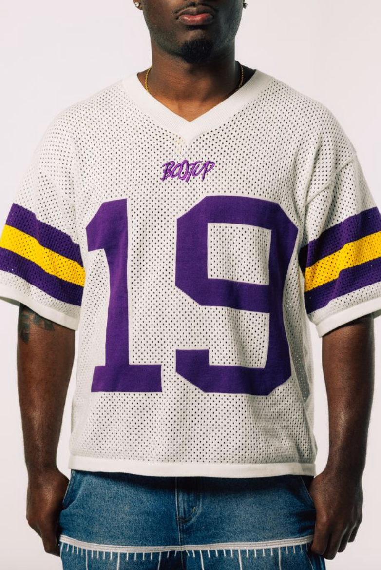 '19 knit mesh jersey