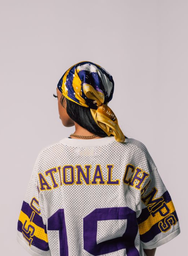 Tiger Rag silk scarf square