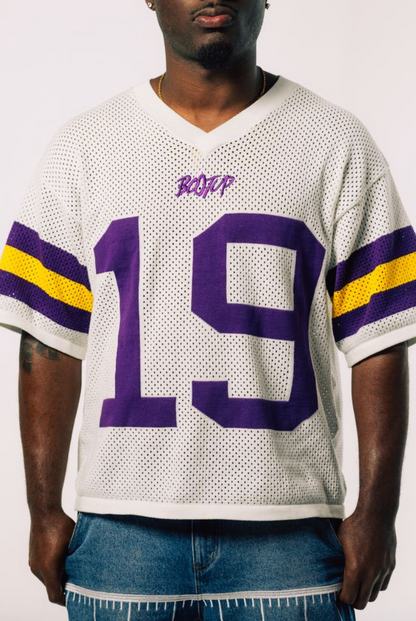 '19 knit mesh jersey