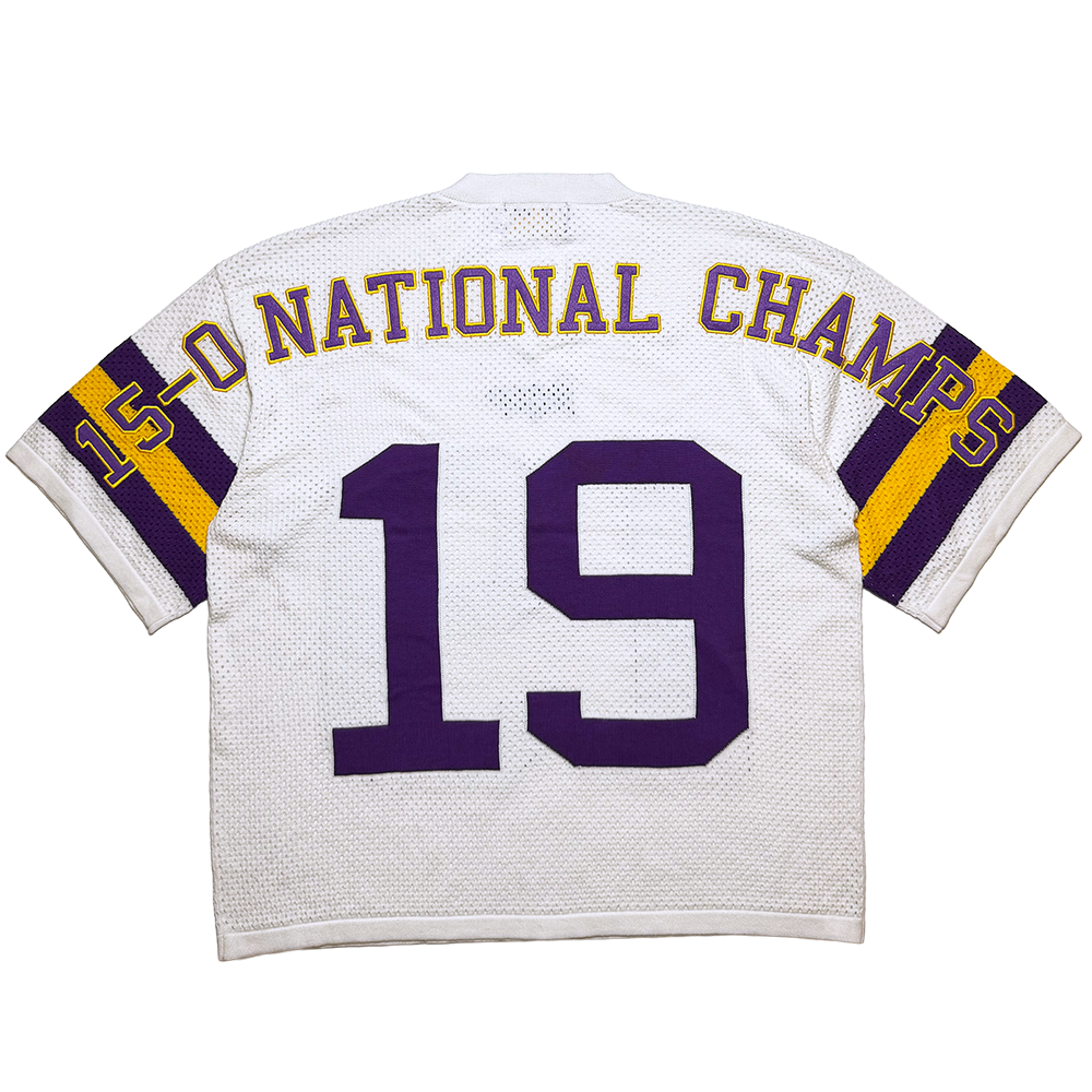 '19 knit mesh jersey